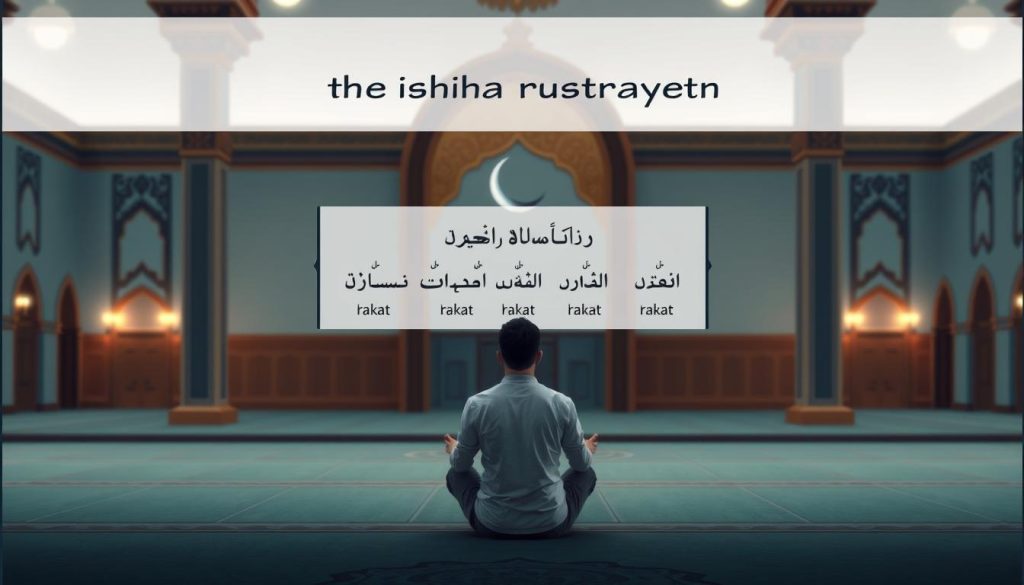 rakats in Isha prayer