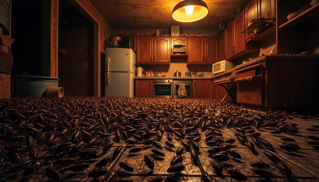 severe cockroach infestation solutions