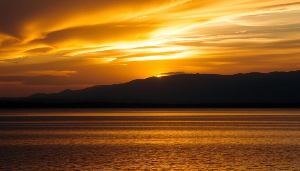 sunrise and sunset at the same time