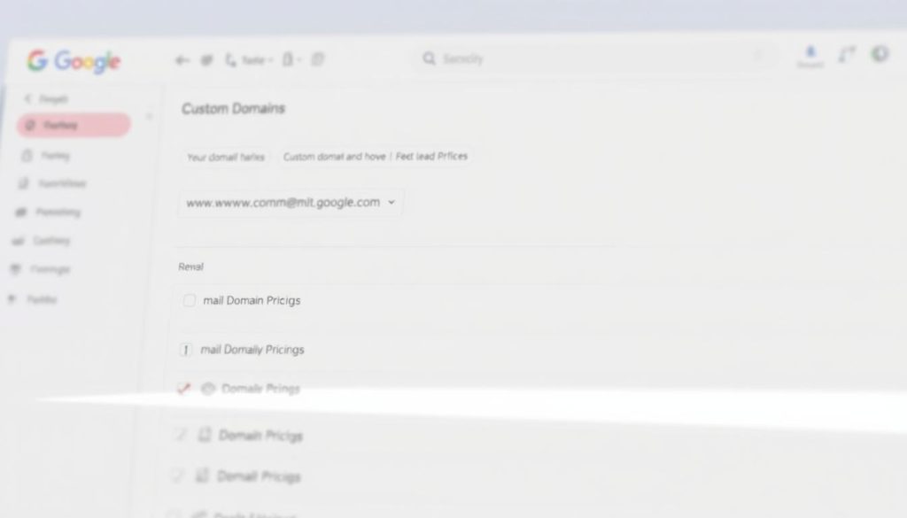 Gmail custom domain cost