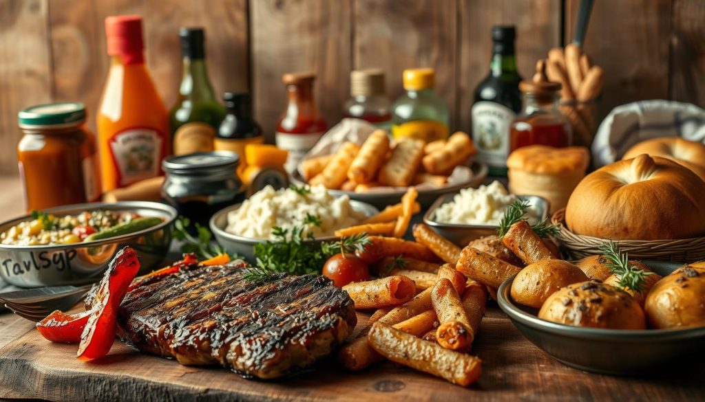 examples of savory foods