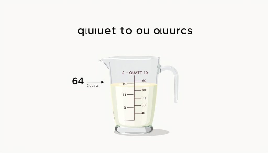 2 quarts in ounces