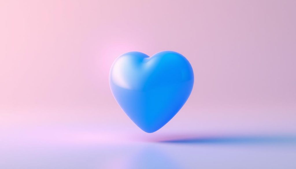 blue heart meaning