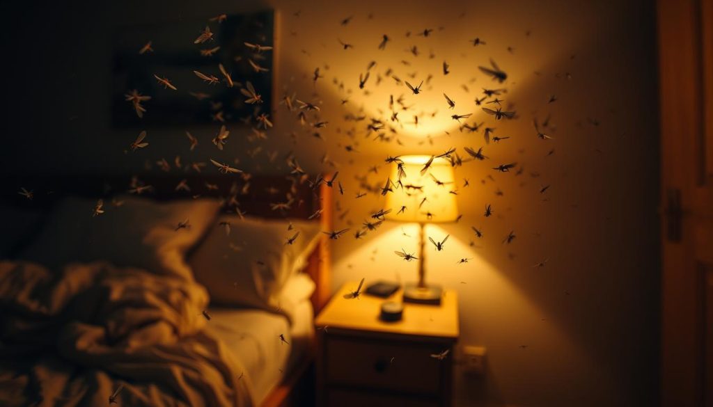 gnats in bedroom