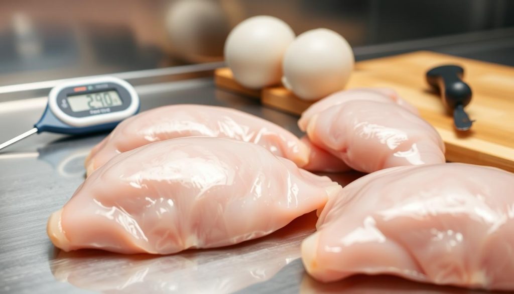 raw chicken safe