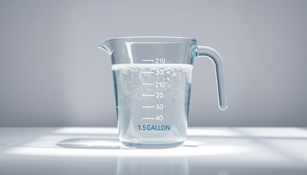 1.5 gallons in ounces