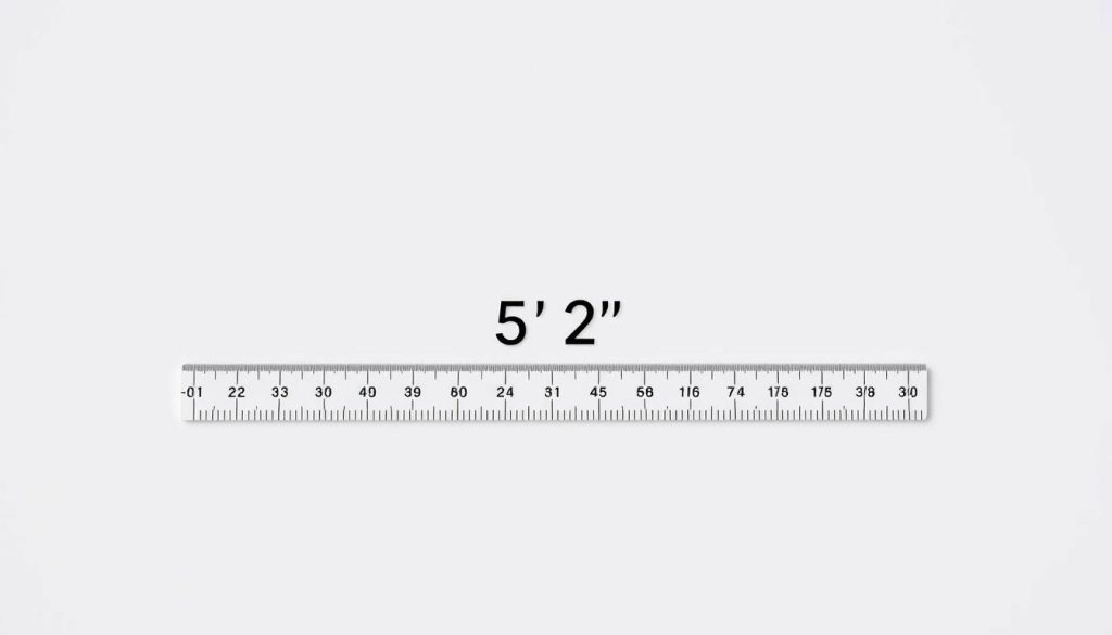 5'2" in inches