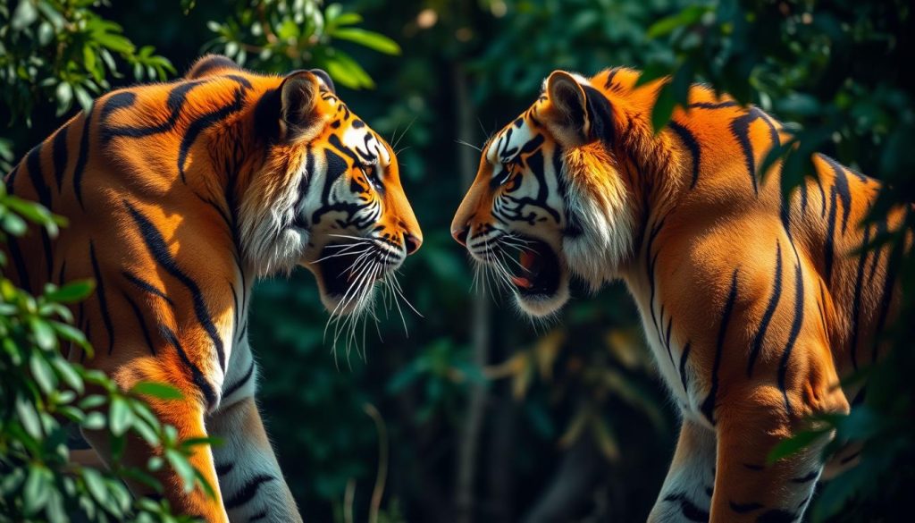 Royal Bengal vs Siberian tiger