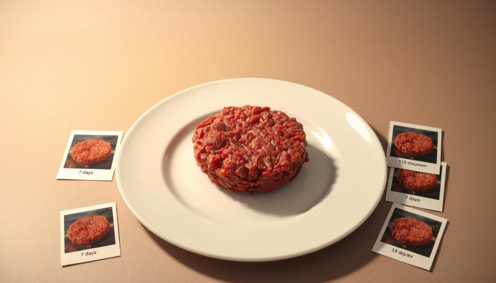 7-day-old ground beef