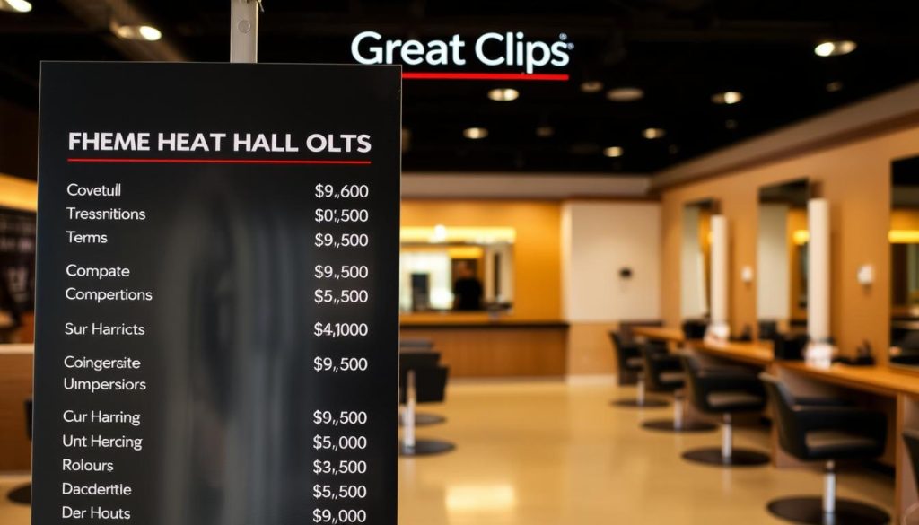 Great Clips haircut cost