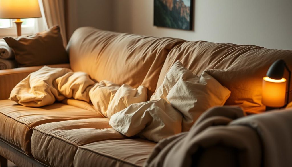 sleeping on couch preference