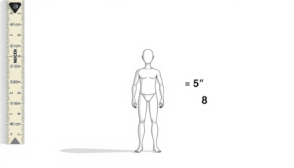 171 cm in feet