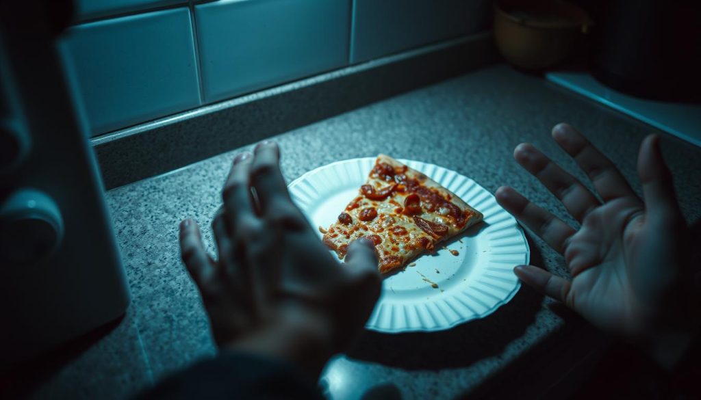 6-day-old pizza safety