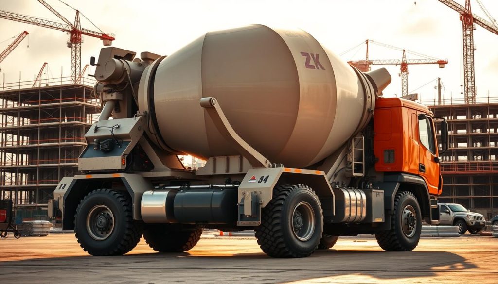 concrete truck capacity