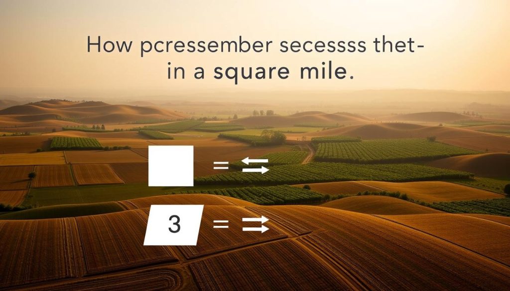 square acres in a mile