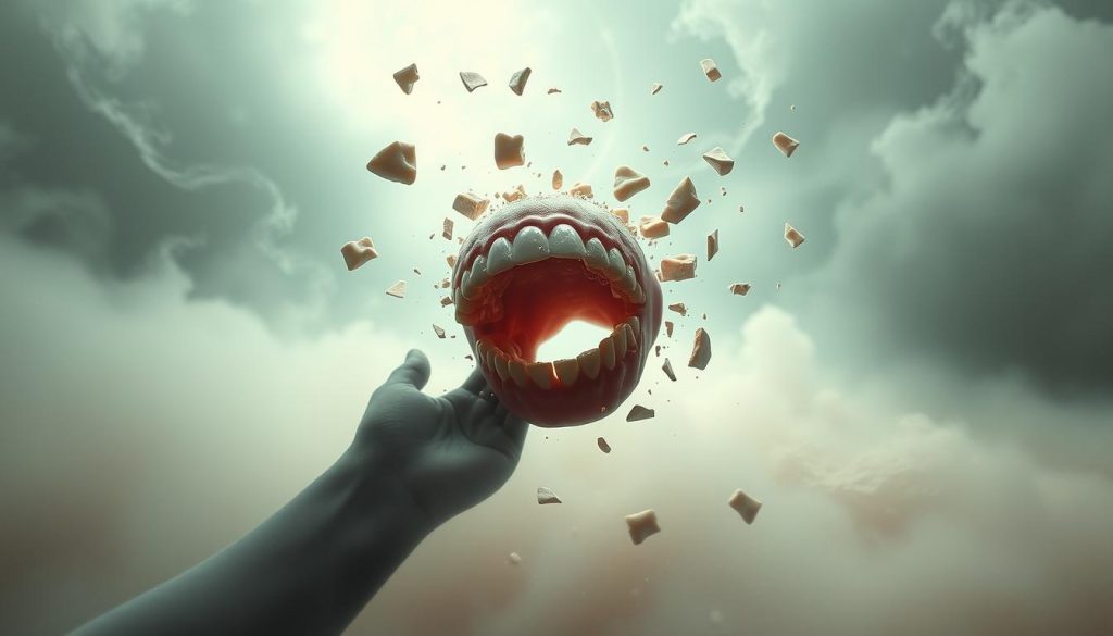 teeth breaking dream