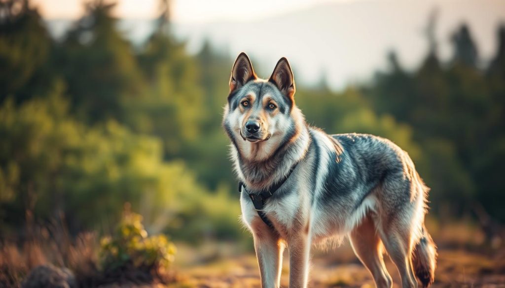 timberwolf German Shepherd mix