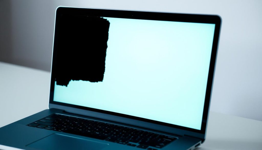 laptop screen black patch
