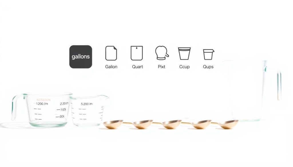 quarts in a gallon