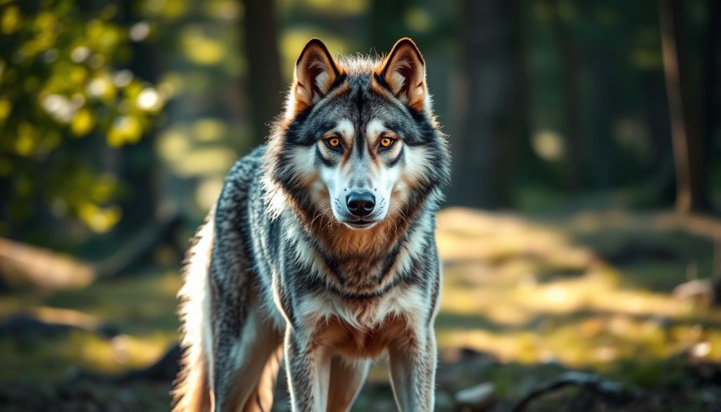 wolf-husky hybrids