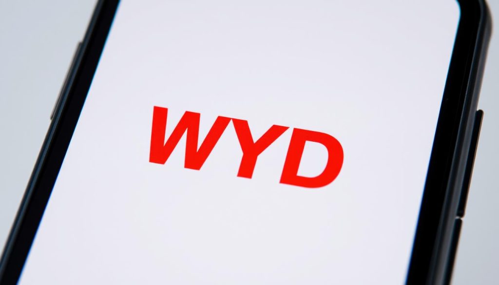 wyd meaning in text