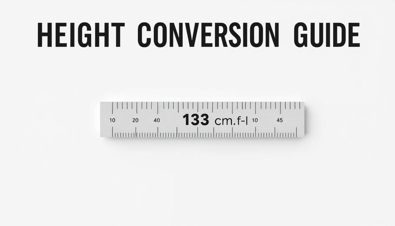 How tall is 153 cm in feet?