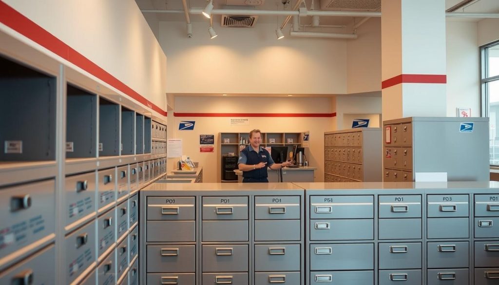 PO box rental cost