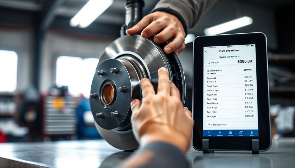 brake pad replacement cost