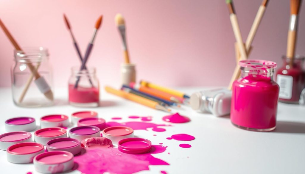colors to mix for pink