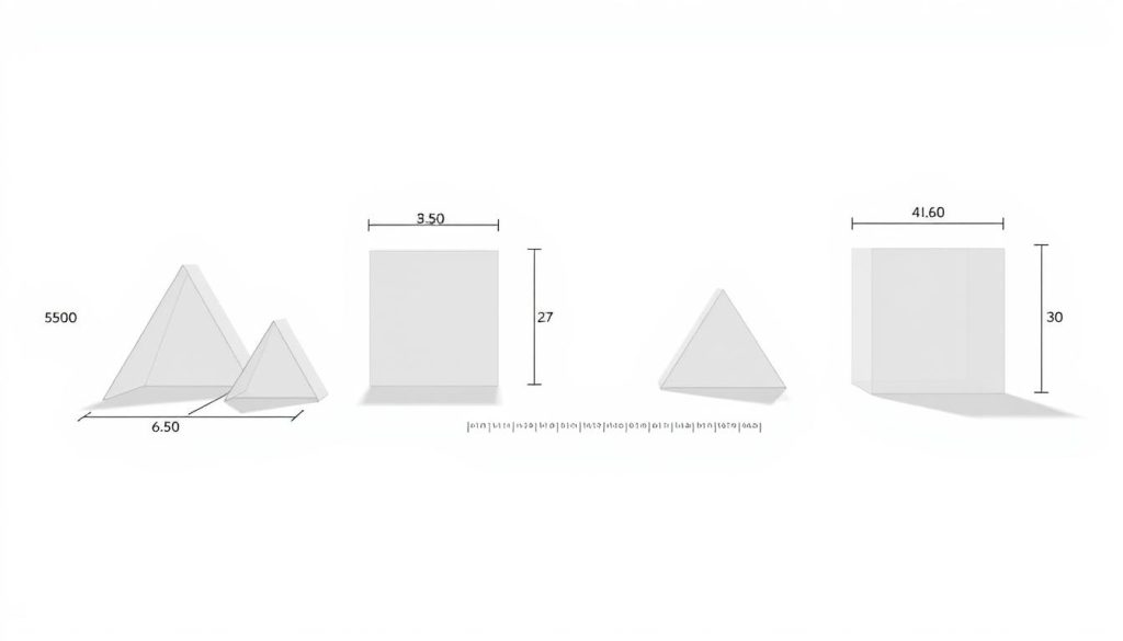 length by width vs width by length