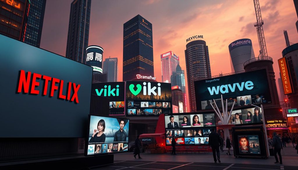 websites for Korean dramas