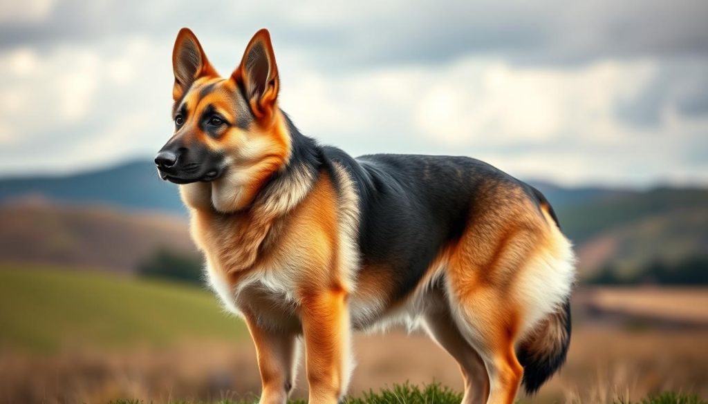 Corgi and German Shepherd mix