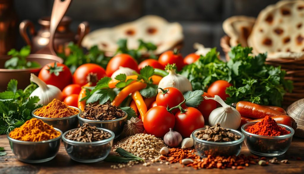 Indian food components