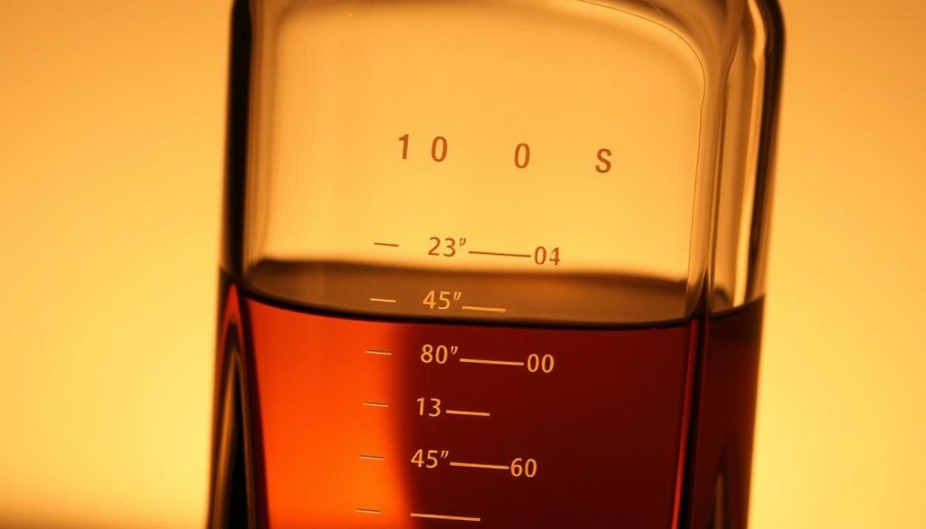 fluid ounces in a fifth