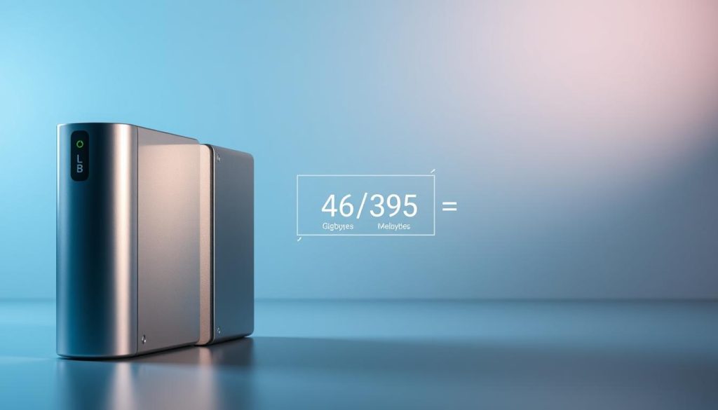 gigabytes in a megabyte