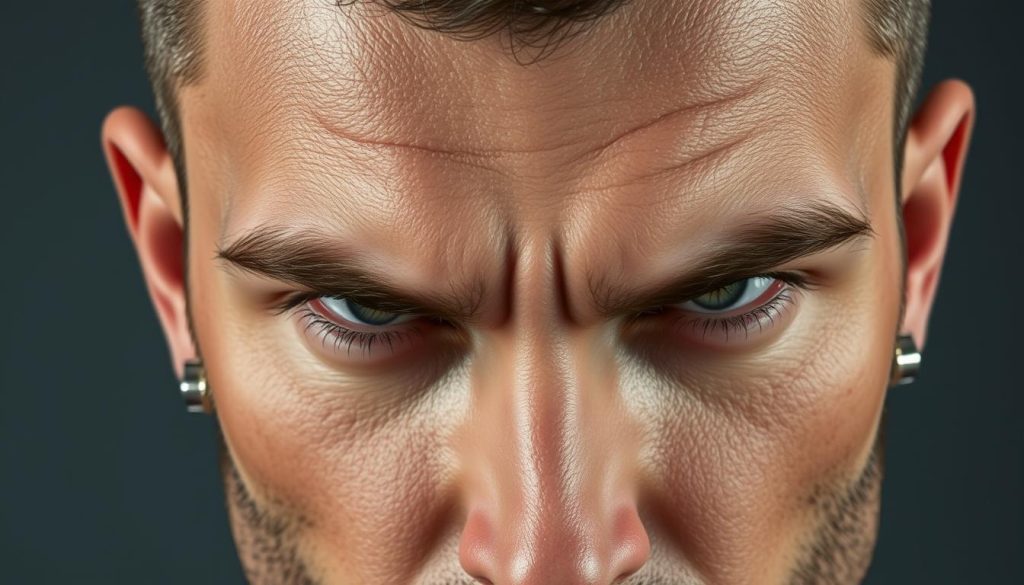 manly eyebrow piercing