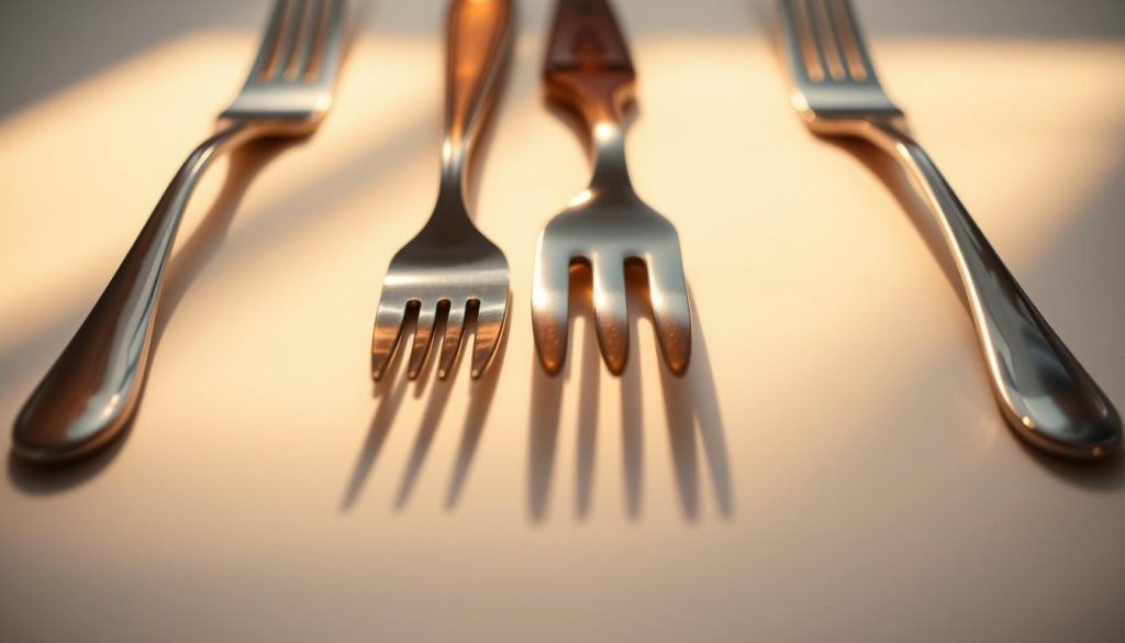salad fork identification