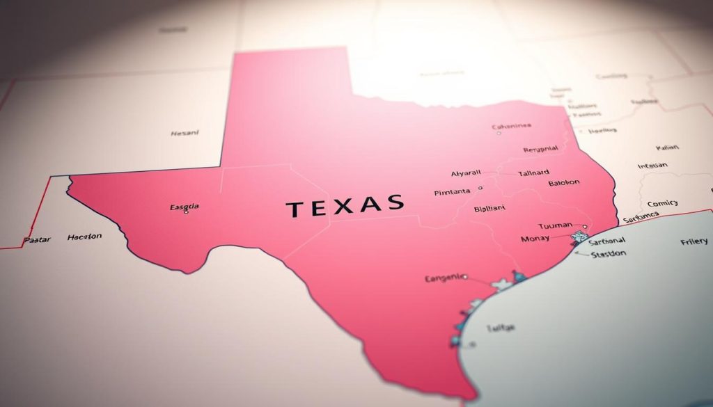 states surrounding Texas