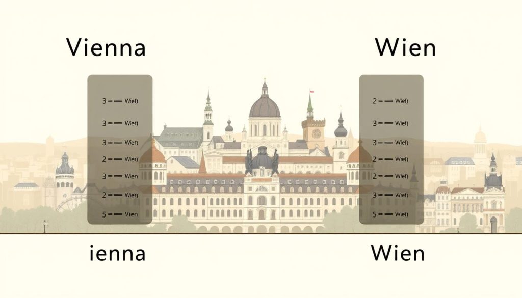 Vienna vs Wien pronunciation