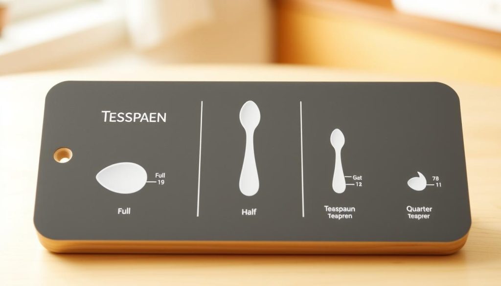 half teaspoon measurement
