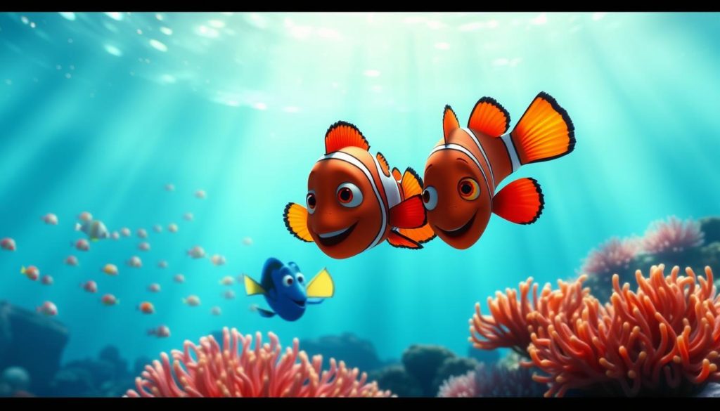 fish in Finding Nemo