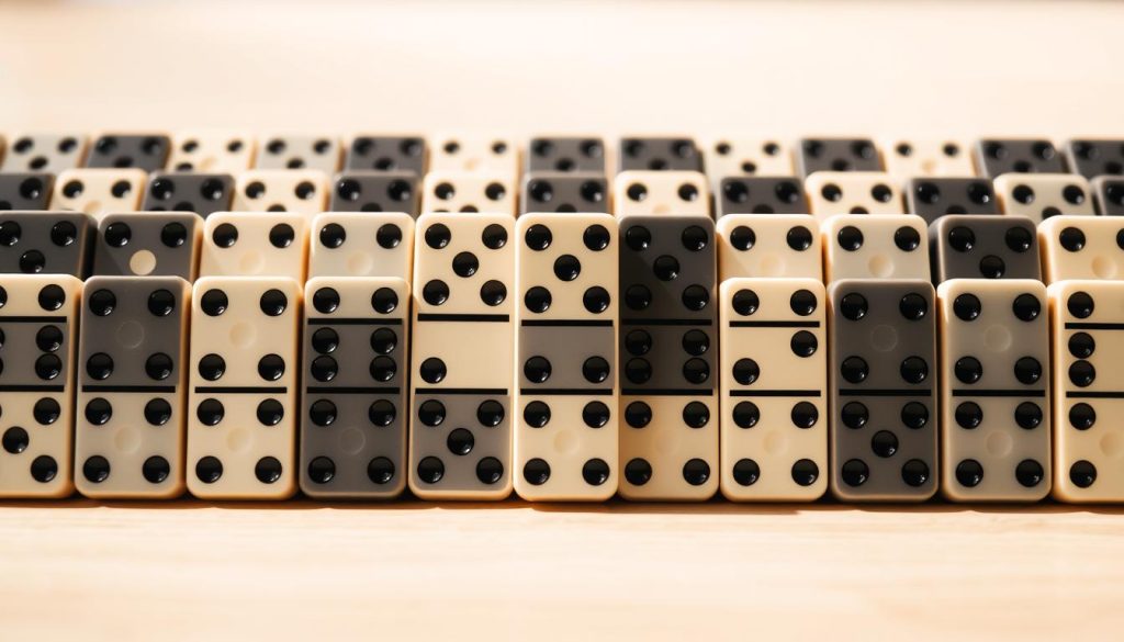 pieces in domino set